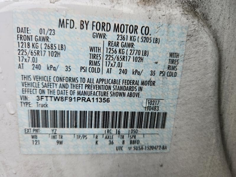2023 FORD MAVERICK XL 12