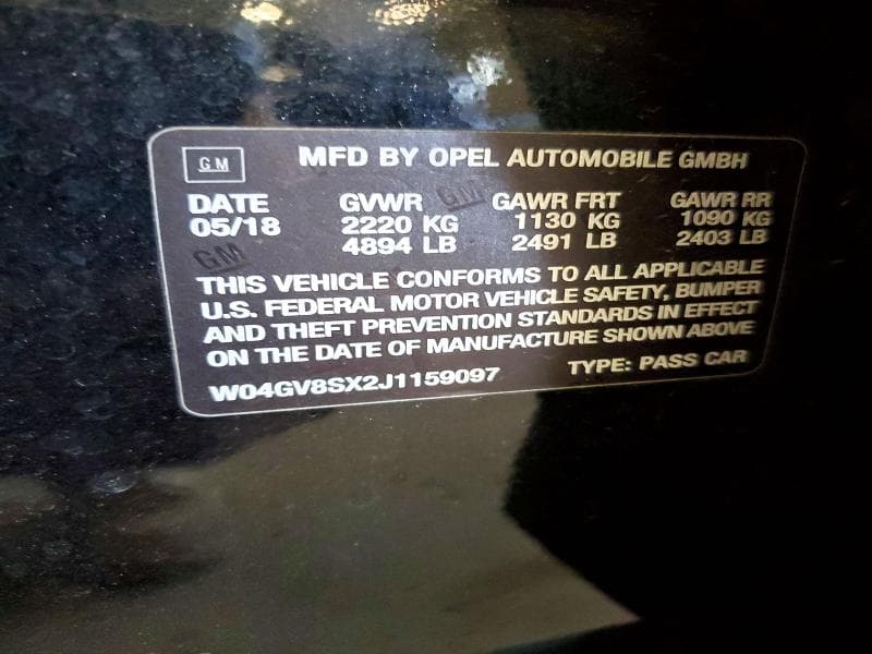 2018 BUICK REGAL TOURX ESSENCE 13