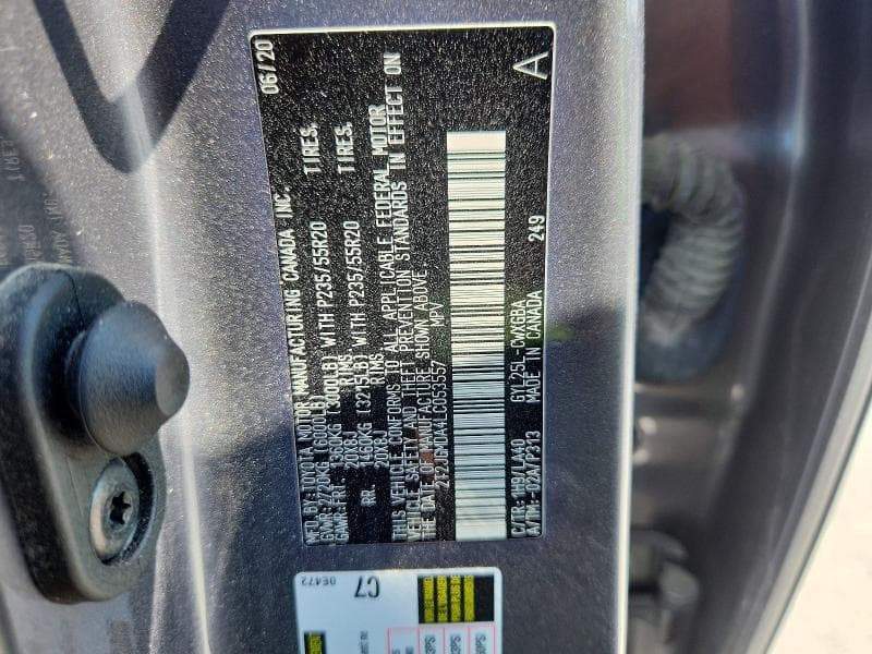 2020 LEXUS RX 450H 14