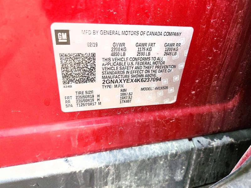 2019 CHEVROLET EQUINOX PREMIER 12