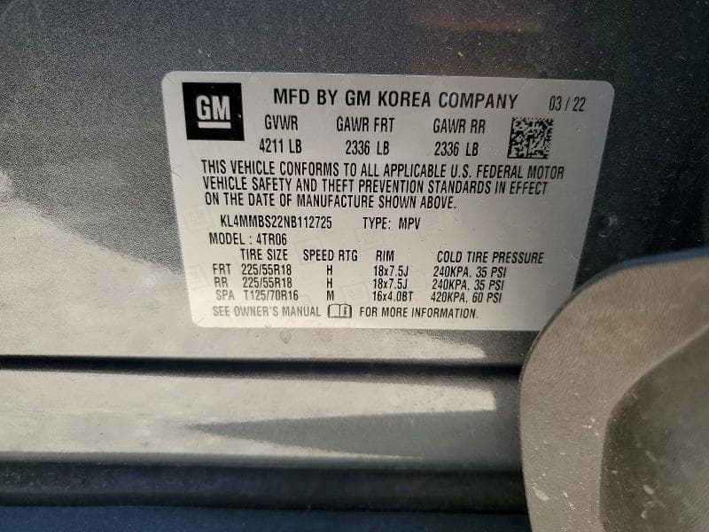 2022 BUICK ENCORE GX PREFERRED 13