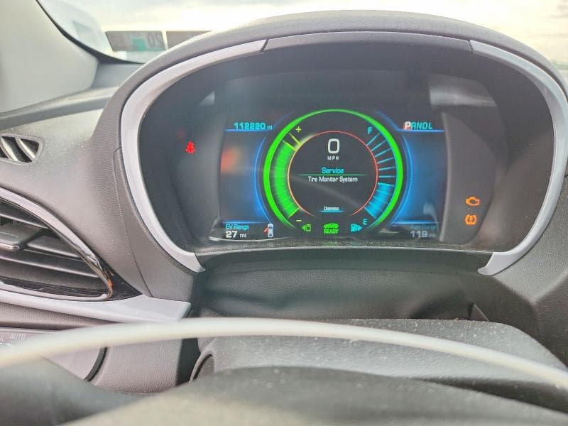 2017 CHEVROLET VOLT LT 9