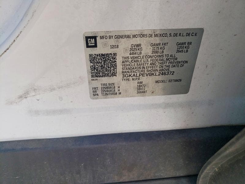 2019 GMC TERRAIN SLT 12