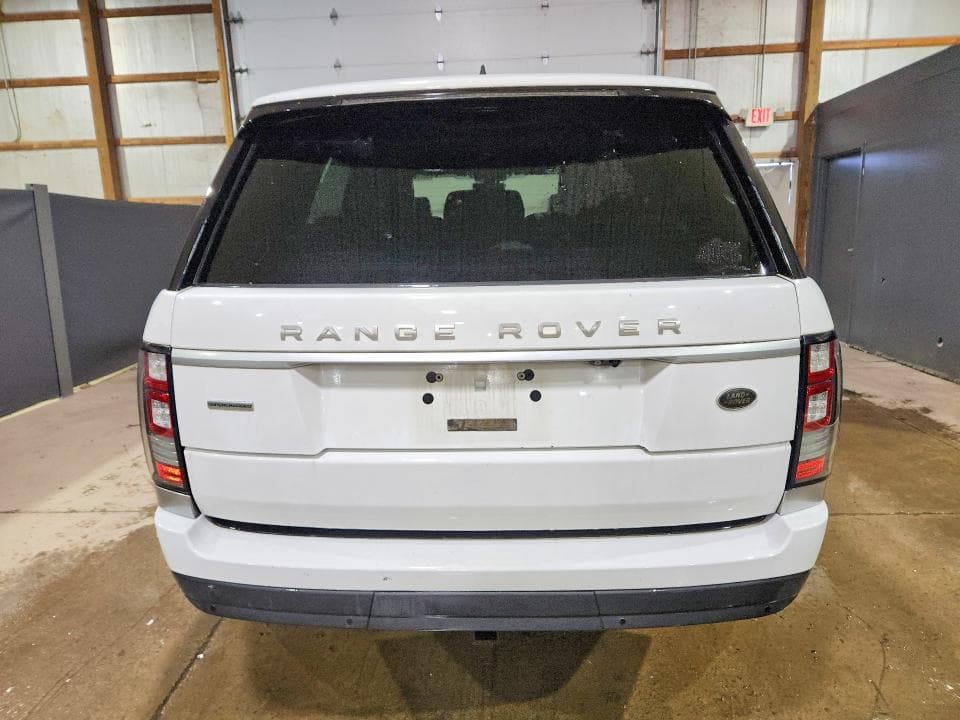 2017 LAND ROVER RANGE ROVER SUPERCHARGED 6