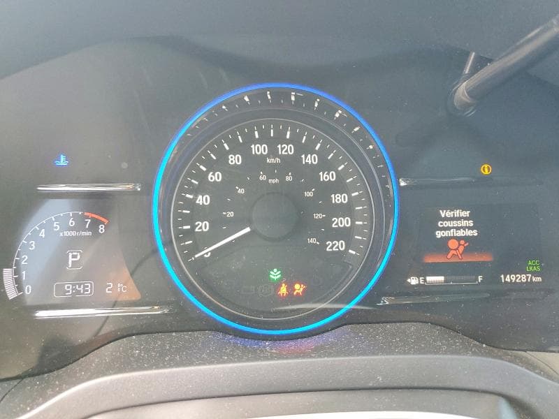 2019 HONDA HR-V LX 9