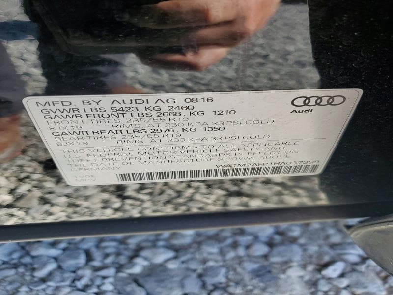 2017 AUDI Q5 PREMIUM PLUS 13