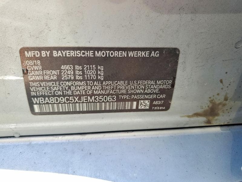 2018 BMW 330 XI 13