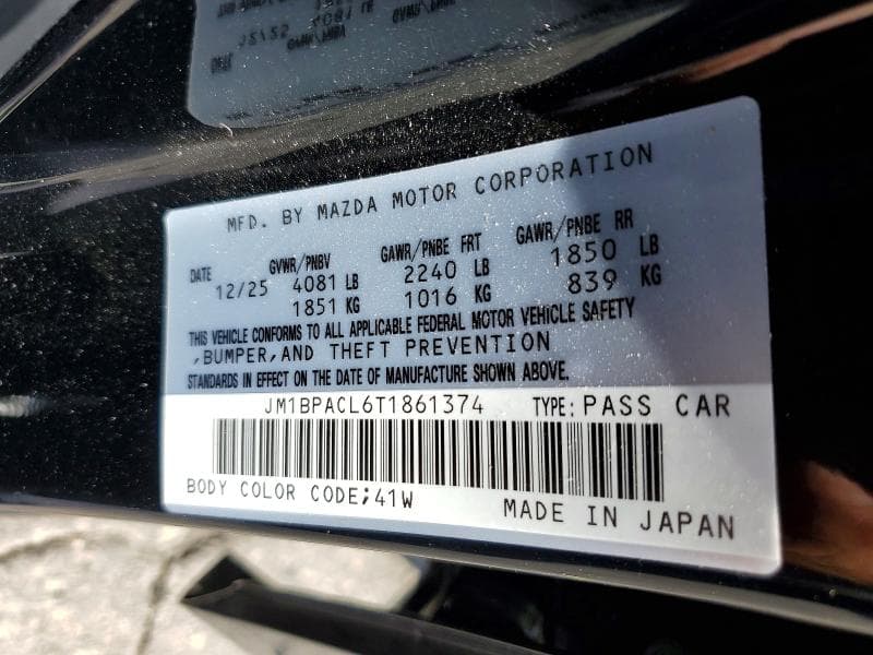 2026 MAZDA 3 PREFERRED 12