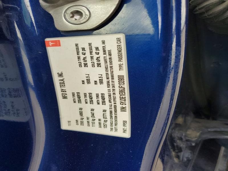2018 TESLA MODEL 3 13