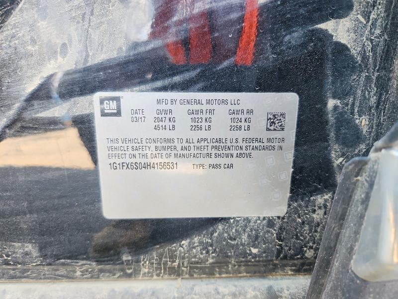 2017 CHEVROLET BOLT EV PREMIER 13