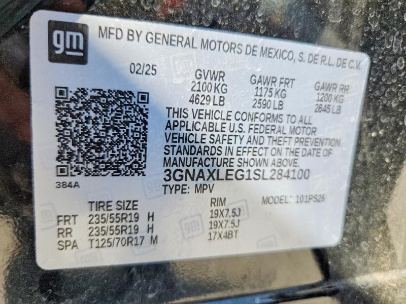 2025 CHEVROLET EQUINOX RS 14