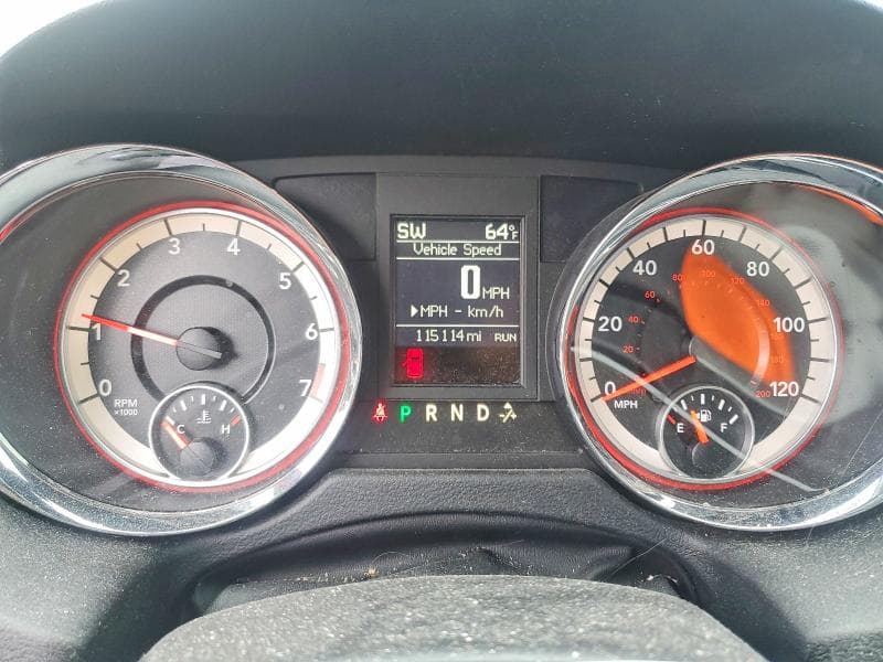 2017 DODGE GRAND CARAVAN GT 9