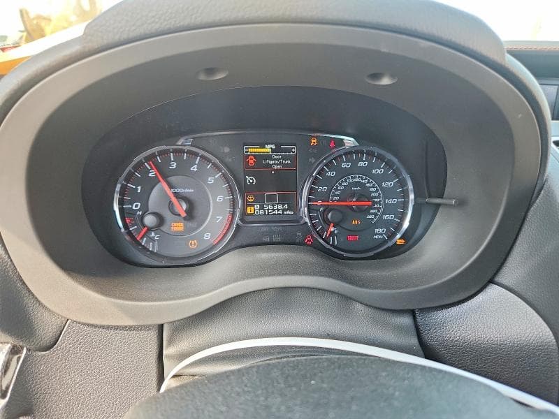 2018 SUBARU WRX PREMIUM 9