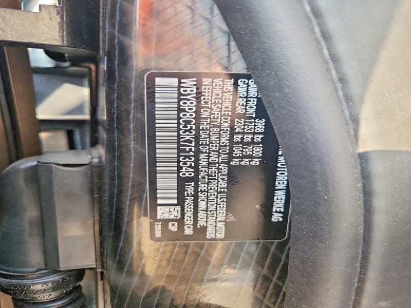 2019 BMW I3 S REX 12