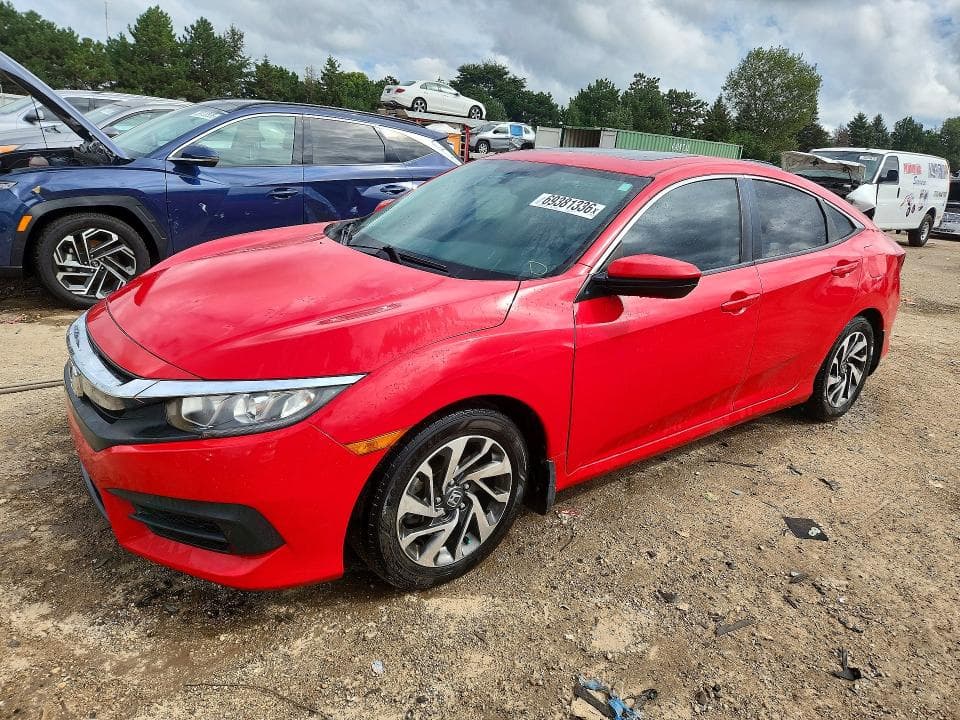 2017 HONDA CIVIC EX - 1