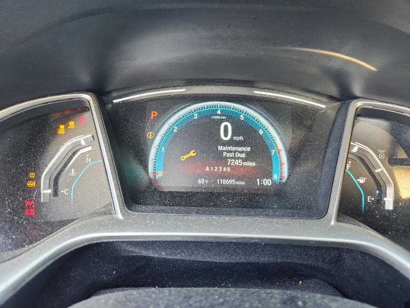 2017 HONDA CIVIC EX 9