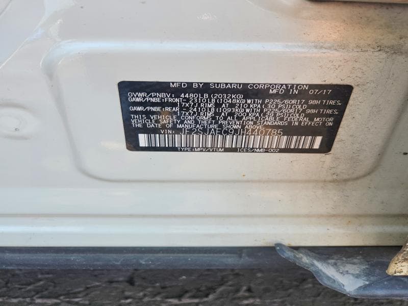 2018 SUBARU FORESTER 2.5I PREMIUM 13