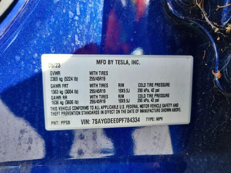2023 TESLA MODEL Y 13