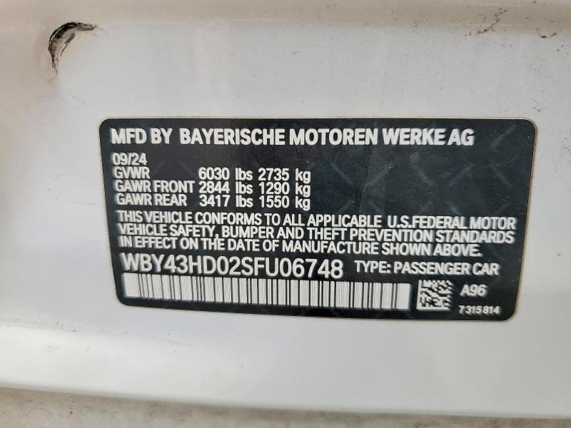 2025 BMW I4 XDRIVE 40 13