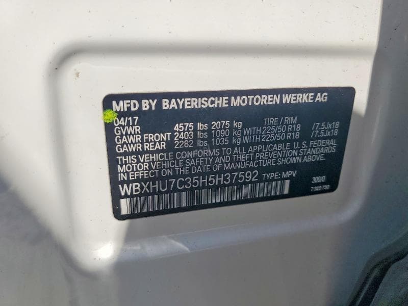 2017 BMW X1 SDRIVE28I 12