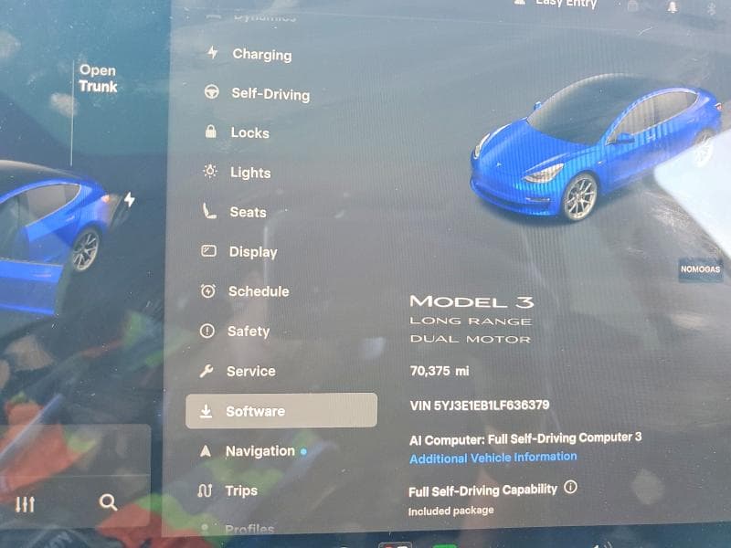 2020 TESLA MODEL 3 9