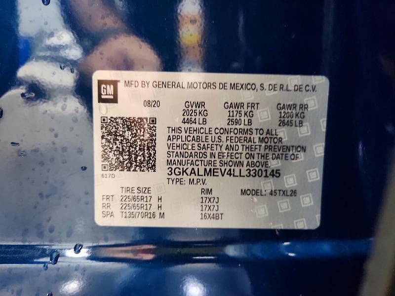 2020 GMC TERRAIN SLE 12