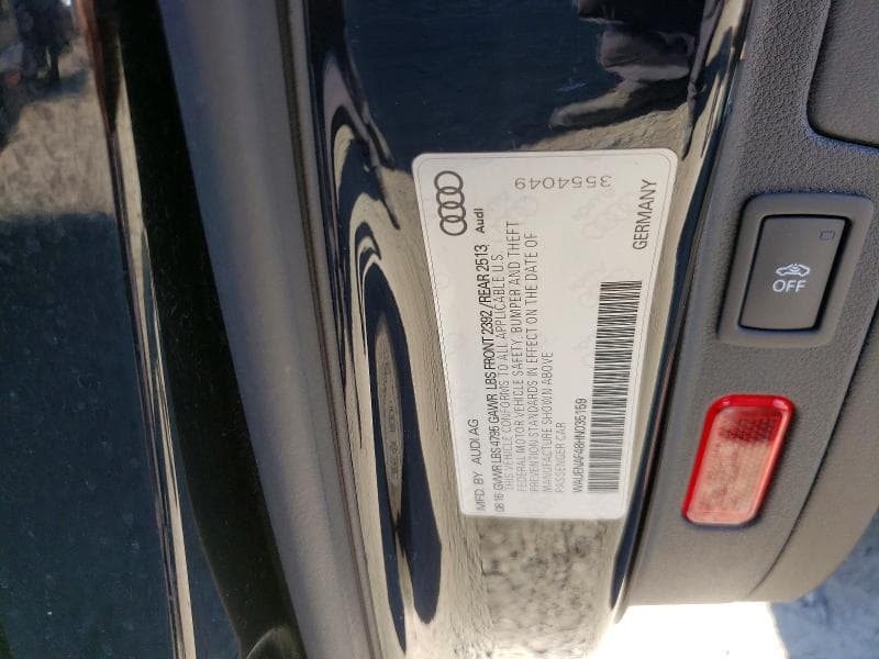 2017 AUDI A4 PREMIUM PLUS 12