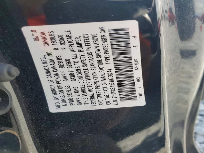 2018 HONDA CIVIC SI 13