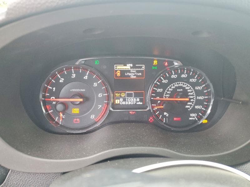 2019 SUBARU WRX PREMIUM 9