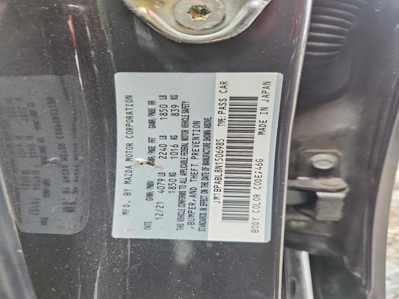 2022 MAZDA 3 SELECT 12