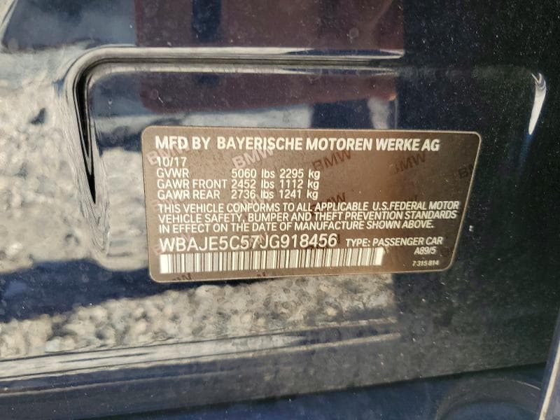 2018 BMW 540 I 13