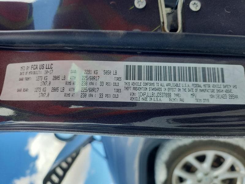2018 JEEP CHEROKEE LATITUDE PLUS 12