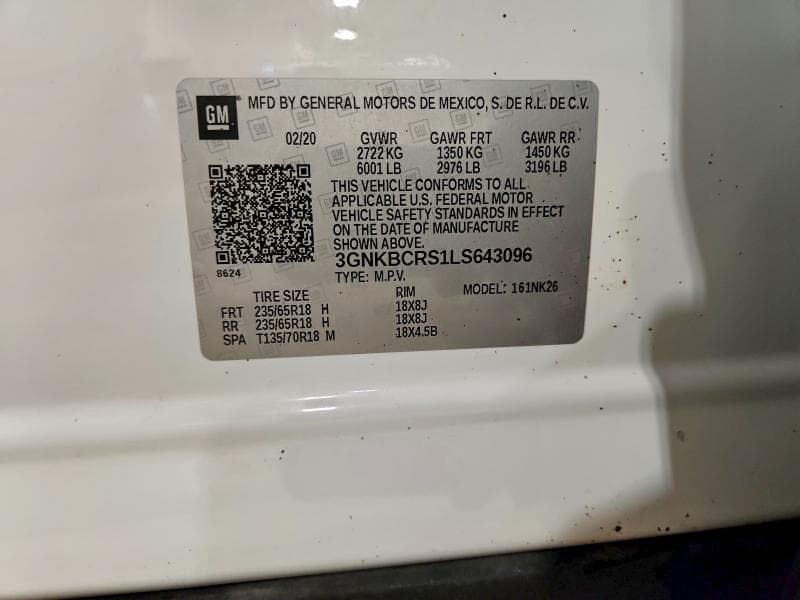 2020 CHEVROLET BLAZER 2LT 13