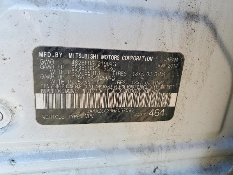 2017 MITSUBISHI OUTLANDER SE 14