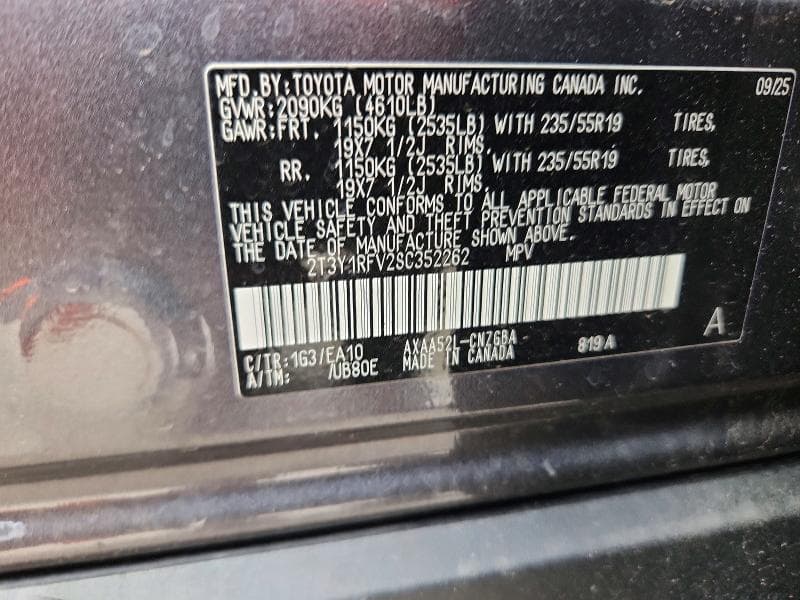 2025 TOYOTA RAV4 LIMITED 14