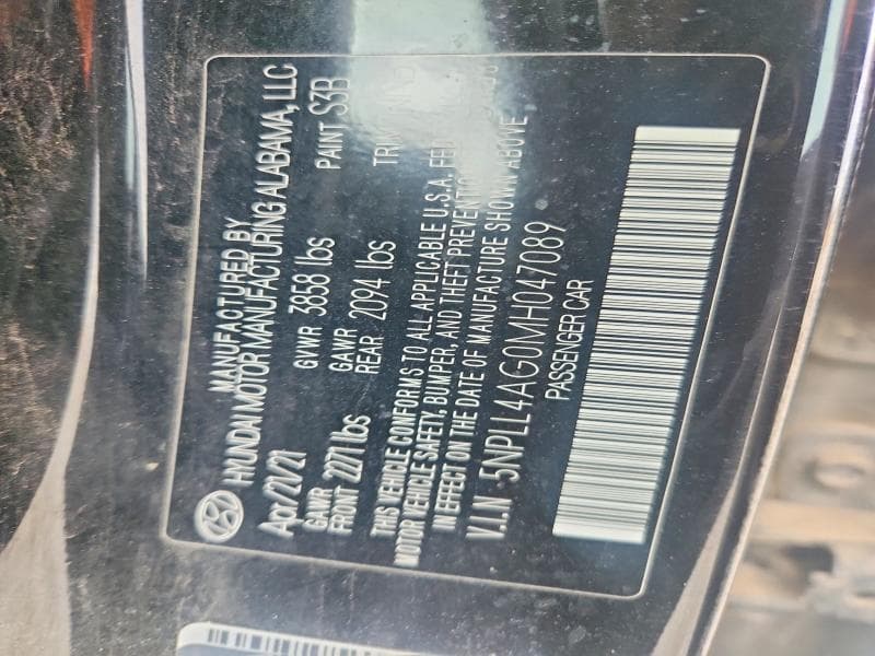 2021 HYUNDAI ELANTRA SE 12