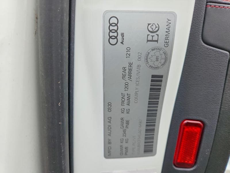 2020 AUDI S5 PRESTIGE 12