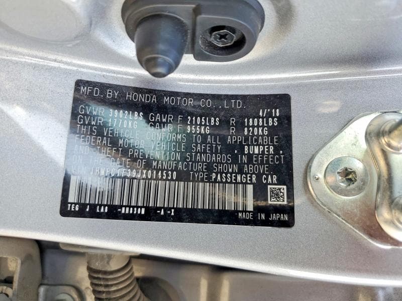 2018 HONDA CIVIC EX 13