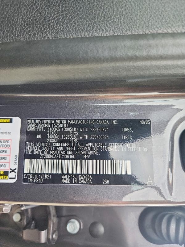 2026 LEXUS RX 350H PREMIUM+ 13