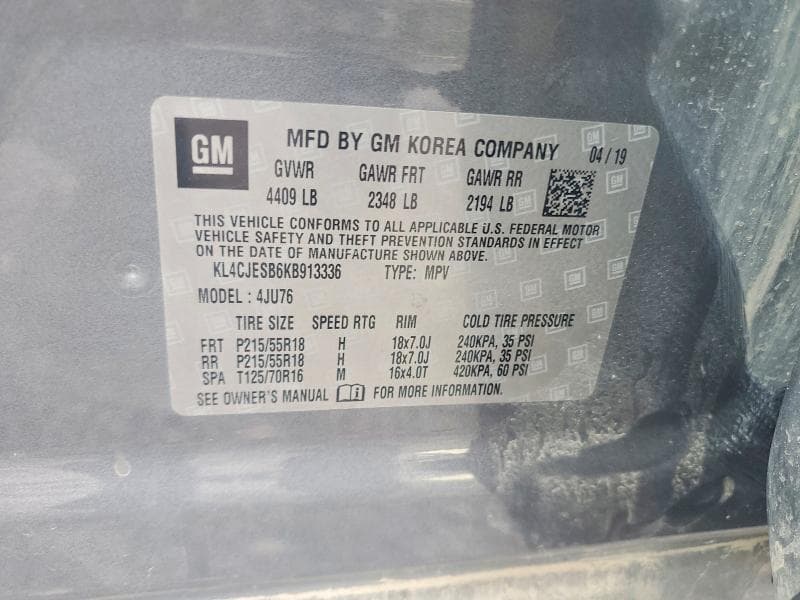 2019 BUICK ENCORE PREFERRED 14