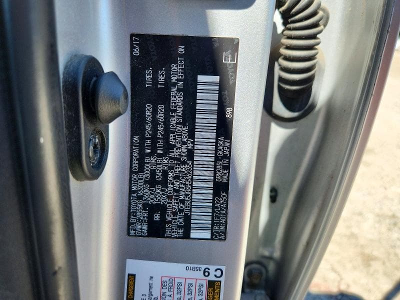 2017 TOYOTA 4RUNNER LIMITED 13