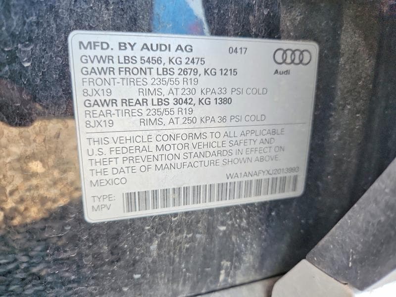 2018 AUDI Q5 PREMIUM 13
