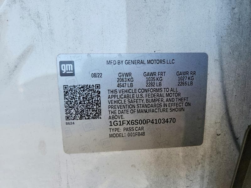 2023 CHEVROLET BOLT EV 2LT 13