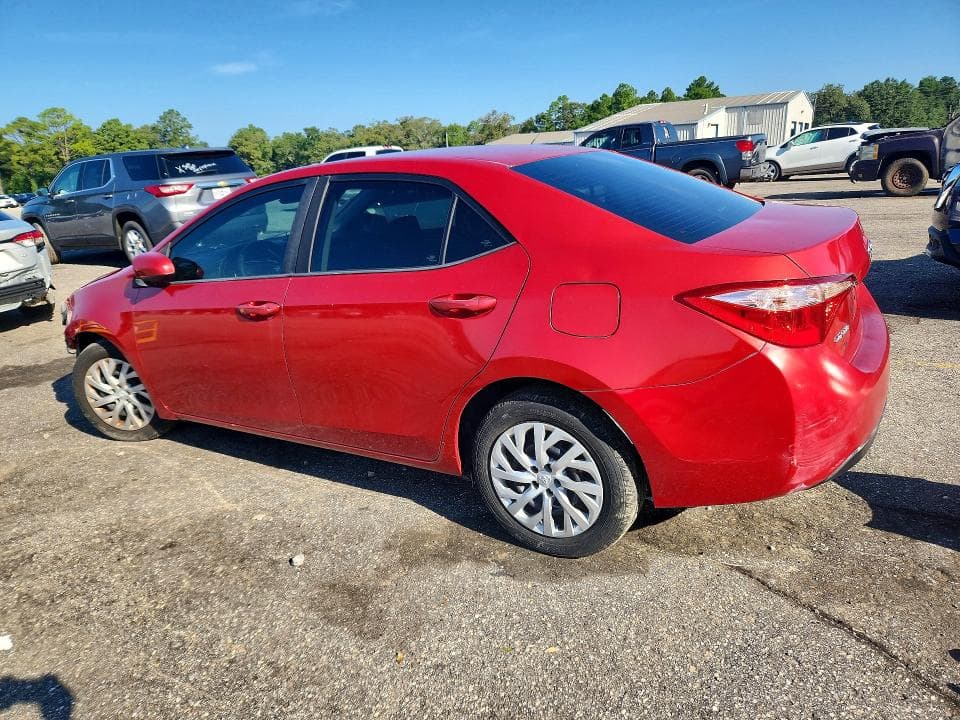 2019 TOYOTA COROLLA LE 2