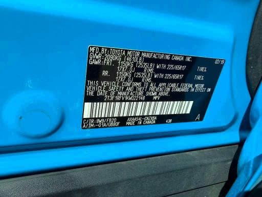 2019 TOYOTA RAV4 LE 10