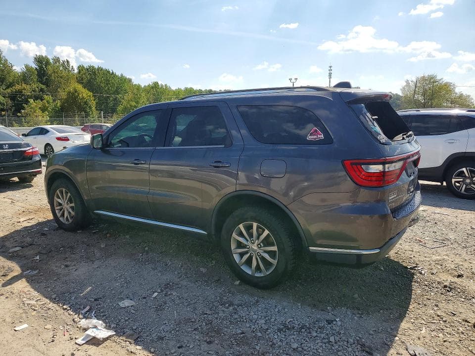 2017 DODGE DURANGO SXT 2