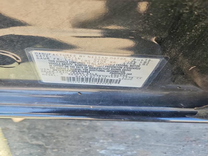 2017 NISSAN VERSA 1.6 SV 12