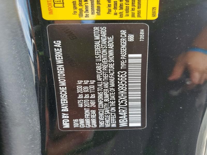 2017 BMW 430I 12