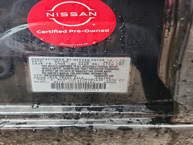 2025 NISSAN VERSA SR 12