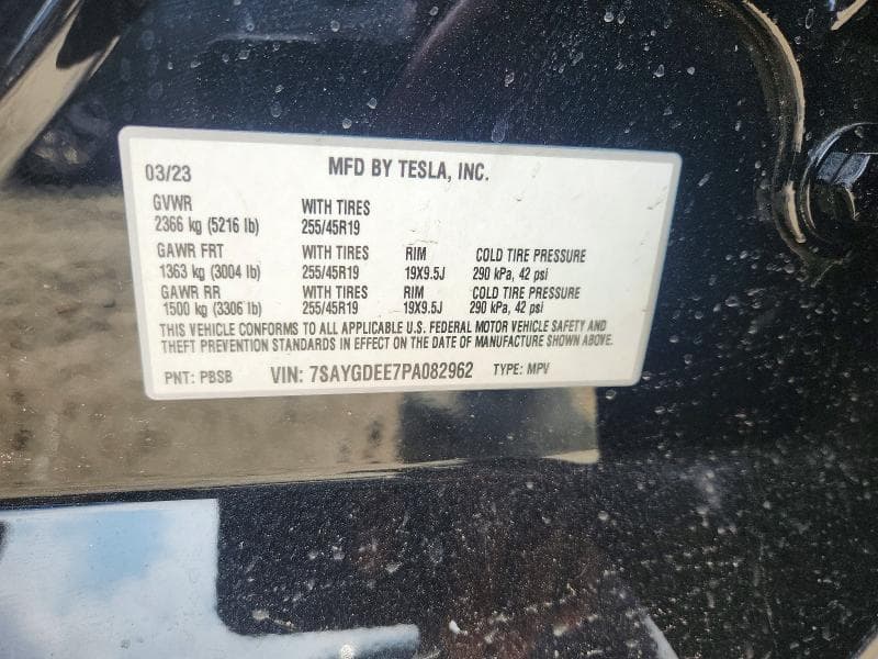 2023 TESLA MODEL Y 12